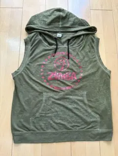 ZUMBA フード付きタンクトップ