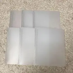 無印良品 ポリプロピレンバインダー A4 30穴 6点セット