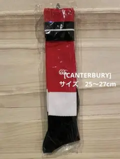 ★CANTERBURY★ 25〜27cm 黒/赤/白 [新品未使用品]