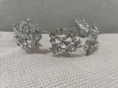 ウェディング　ヘッドドレス　カチューシャ　スワロフスキー