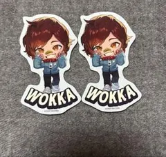うぉっか Wokka ステッカー CRグミ crazyraccoon
