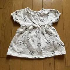 ZARA 花柄 ワンピース 6-9ヶ月