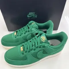 ナイキ　エアフォース1 07 LV8 グリーン　ヌバック　スエード　新品28cm