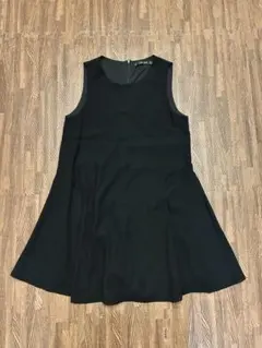 ZARA ノースリーブワンピース ブラック