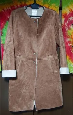 URBAN RESEARCH フェイクスエードロングコート