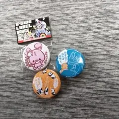 缶バッジ まとめ売り　ビーサイドレーベル　匿名配送　うさぎ　パンダ　犬　動物