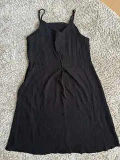 キャミソールワンピース（黒）4XL