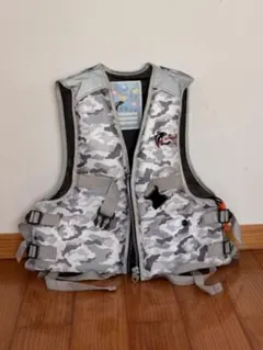 迷彩デザイン ライフジャケット LL