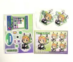 タケミチ　まるくじ　でびデコパーカー　アクリルスタンド　アクリルキーホルダー