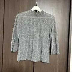 シャミーレディーストップス　オーバーブラウスセーター　カットソー兼インナー日本製