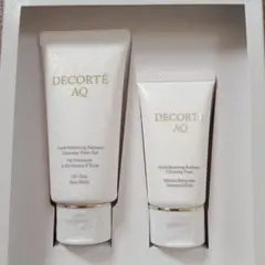 DECORTE AQ ジェルクレンジング＆エアリークリームウォシュ セット