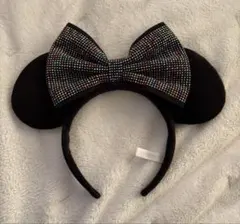 ミニーカチューシャ ビジュー付き