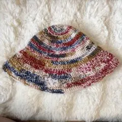 ま*な様 バケットハット クラッシャーハット クロシェハット ビーニー ニット