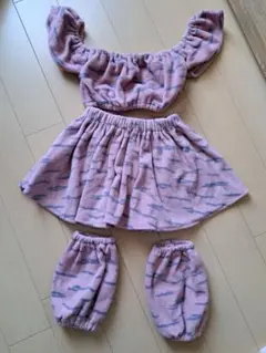 節分コスチューム …100-110cm ピンク・スリーコインズ