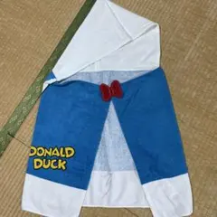 ドナルドダック フード付きタオル