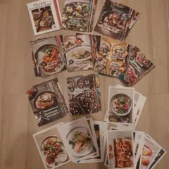 【美品】Waitroseウェイトローズ スーパー 料理レシピ306枚セット