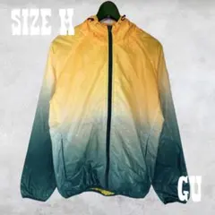 GU グラデーションナイロンジャケット サイズM