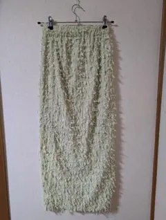 新品★DISCOAT　フリンジ　ロングスカート　タイトスカート ナロースカート