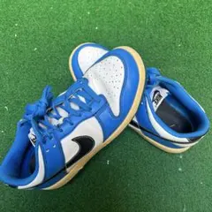 NIKE ダンク ゴルフシューズ 青/白/黒　スパイク1個無し　25cmのサムネイル