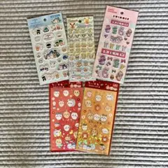 プチキラ　キャラクターシールセット 5シート