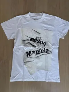 Maison Margiela クランプル ロゴ Tシャツ ホワイト Sのサムネイル