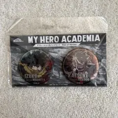 僕のヒーローアカデミア　デコレーション缶バッジセット　緑谷出久　爆豪勝己