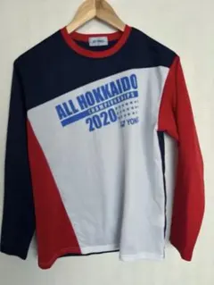 YONEX 長袖カットソー 赤/白/青