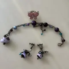 ⭐️あぶ刑事様専用⭐️ ANNA SUI アナスイ　アクセサリー　3点セットのサムネイル