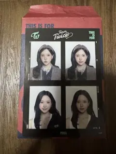 TWICE ポップアップ 証明写真シール ミナ