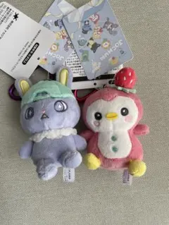 ピングー×バツ丸ハンギョドンPINGU サンリオ マスコット 2点セット