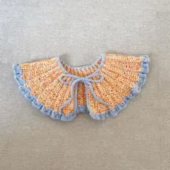 ハンドメイド かぎ針編み つけ襟