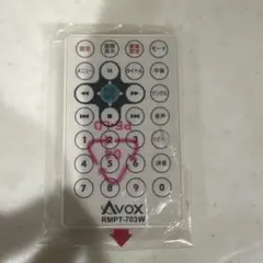 AVOX リモコン RMPT-703Wのサムネイル