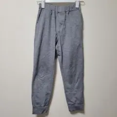 ☆ユニクロ　ウルトラストレッチドライEXジョガーパンツ☆グレー　破れ有