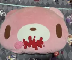 いたずらぐまのグルーミー　顔クッション　ぬいぐるみ➁
