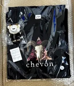 【新品未開封】Chevon コラージュアートロンT しぇぼんくん　キーホルダー