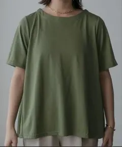 Anss.meフレアヘムハーフスリーブTシャツのサムネイル