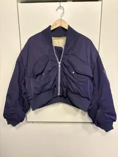 searoomlynn オーバーサイズショート MA-1 ネイビー