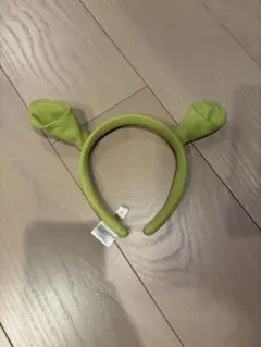 値下げしました！シュレックキャラクター耳付きカチューシャ 緑