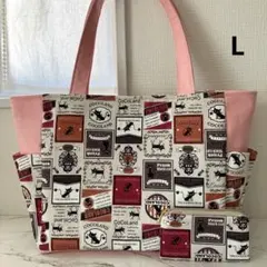 トートバッグハンドメイドa4 猫