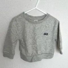 GAP ベビー トレーナー 6-12mグレー
