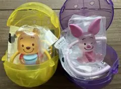 ディズニー キャラクター Twinkle ゴム プーさん ピグレット 2個セット