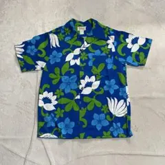 JAMS WORLD ハワイ製 絵画調 花柄 アロハシャツ レーヨン Mサイズ