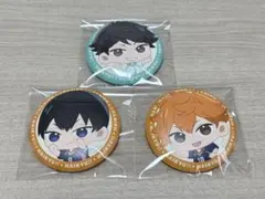 ハイキュー　タイトーくじ　ふわふわ缶バッジ