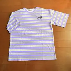 BASQUE MAGENTA ボーダー Tシャツ オーバーサイズのサムネイル