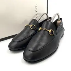 【美品】GUCCI グッチ ヨルダーン ローファー ホースビット ブラック GUCCI（グッチ） ヨルダーン メンズ シューズ ローファー 靴 ホース
