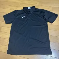 MIZUNO 半袖 ポロシャツ ブラック M