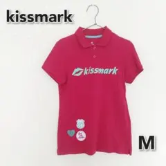 キスマーク kissmark ゴルフウェア 半袖 ポロシャツ レディース M 夏のサムネイル