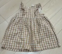 H＆M チェック柄 ワンピース