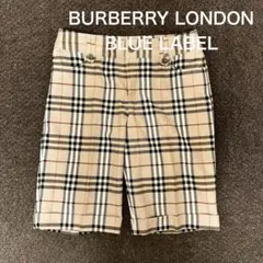 バーバリーロンドン クロップドパンツ ノバチェック ブロックチェック