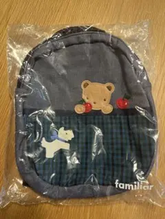 ファミリア　デニム　リュックサック